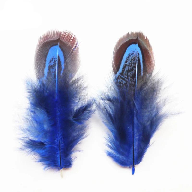 Ringneck Pheasant Feathers For Jewelry Making Crafts 4-8Cm/2-3" Feather Decor Wedding Carnaval Decoration Handicraft Accessories