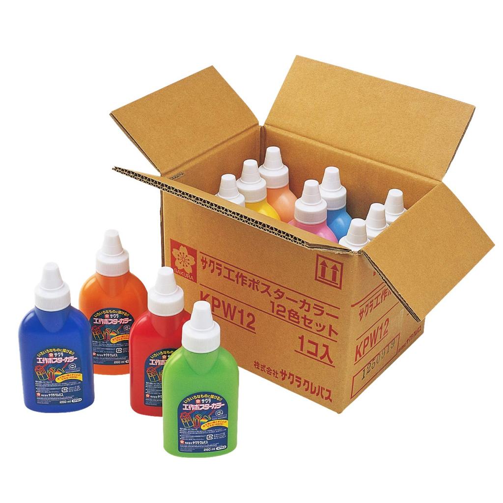 Sakura Crepas Paint Craft Poster Culoare 12 Culori KPW12