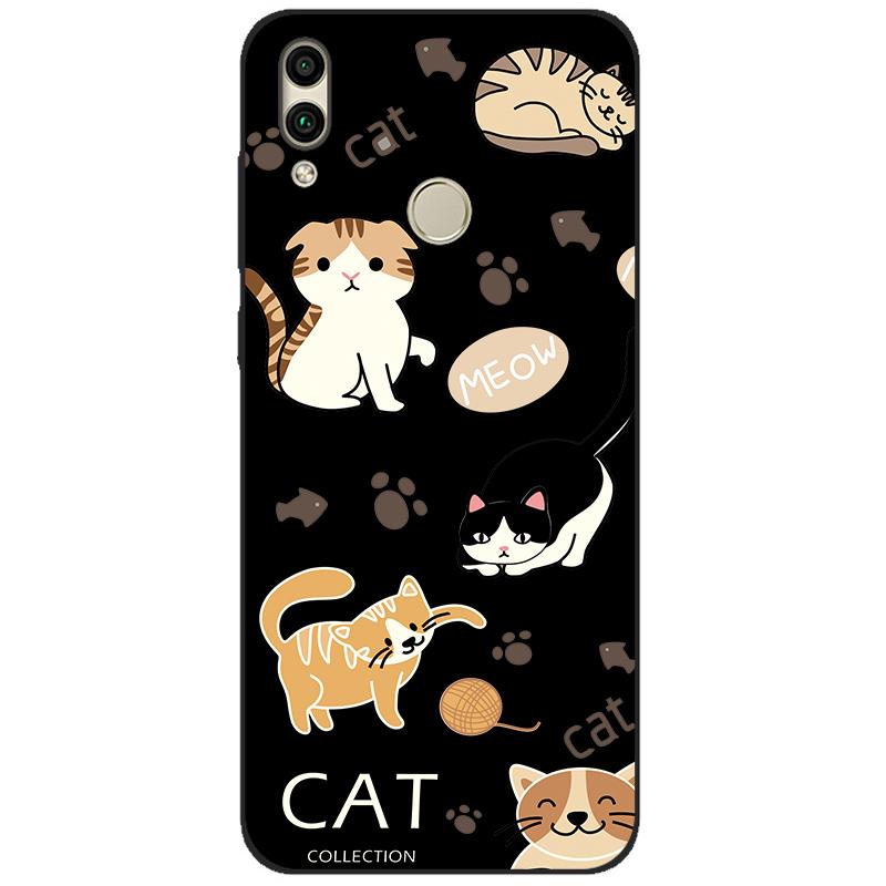 For Huawei Honor 8C 8 C Shockproof Protective Phone Case on Honor 8C Fashion Silicone Cover Honor8C Case 6.26" Honor 8C Case