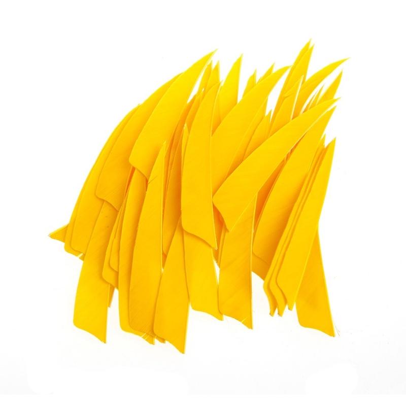 Archery 10 Pcs 4" Inch Shield Turkey Feathers Arrow Feather Fletching for Any Broadheads,Crossbows