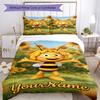 Biene Maja Customize Your Name Bedding Set Breathable Duvet Cover with Pillowcases Home Decoration Birthday Gift