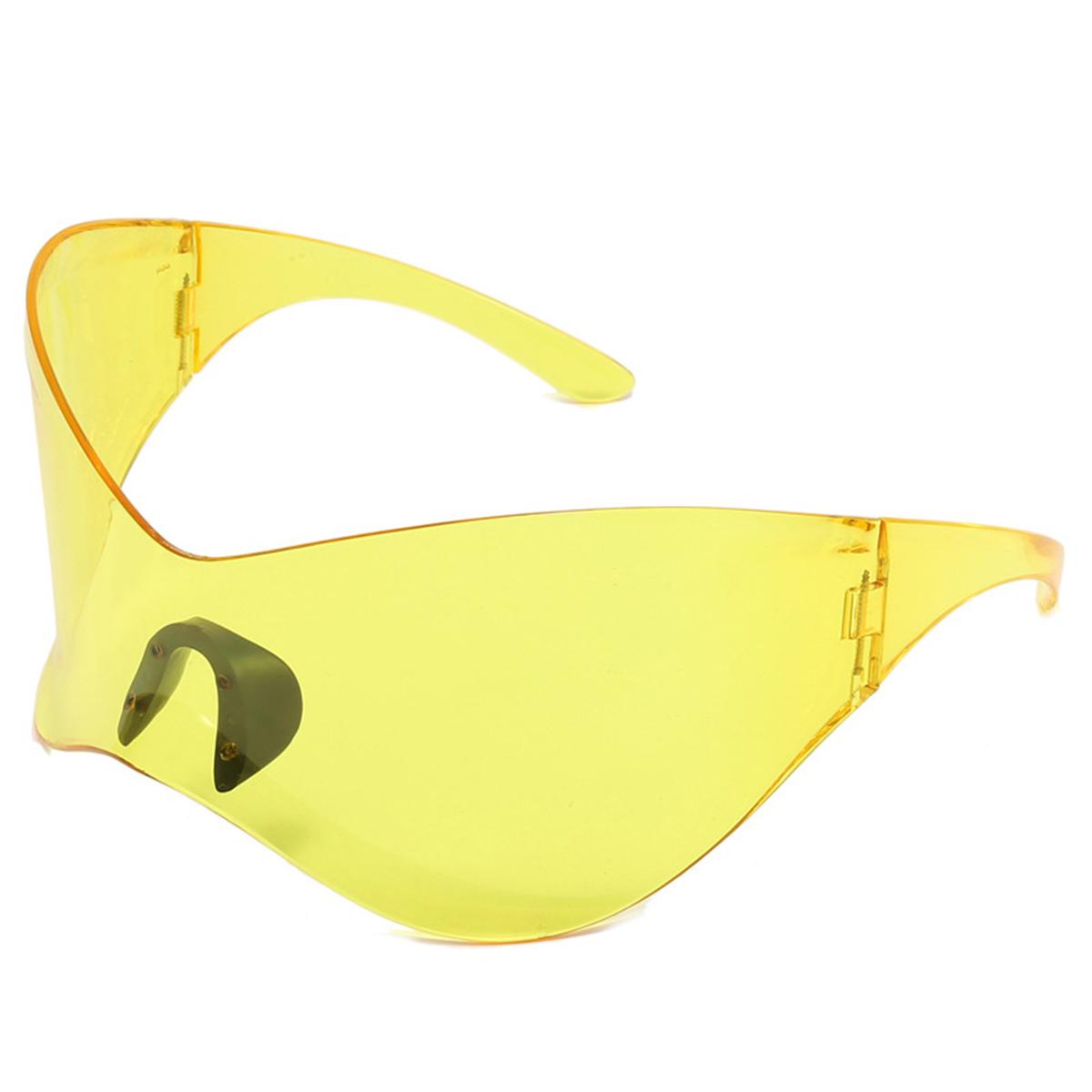 

One Piece of New Солнцезащитные очки мужские европейские и американские модные солнцезащитные очки женские жёлтый