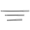 2.95" 3.94" 5.90" Length Steel 3Pcs/Set Extension Bits Holder 1/4 Hex Quick Release Magnetic Screwdriver Drill Bars Tools Kit