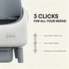 Crigge MINI-C Intelligente Katzentoilette, Offene Oberseite, Selbstreinigendes System, WiFi App-Steuerung, Gesundheitsüberwachung, 35dB Ultra-Leiser Betrieb