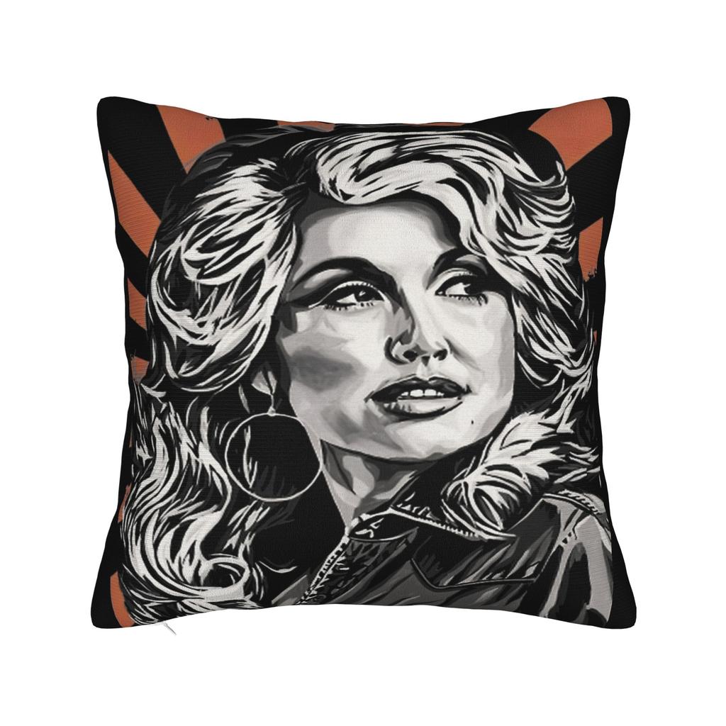 RIP Dolly Parton Pillow Cover Merch Soft Cushion Cover Gift Pillow Case Cover Home Multi Size