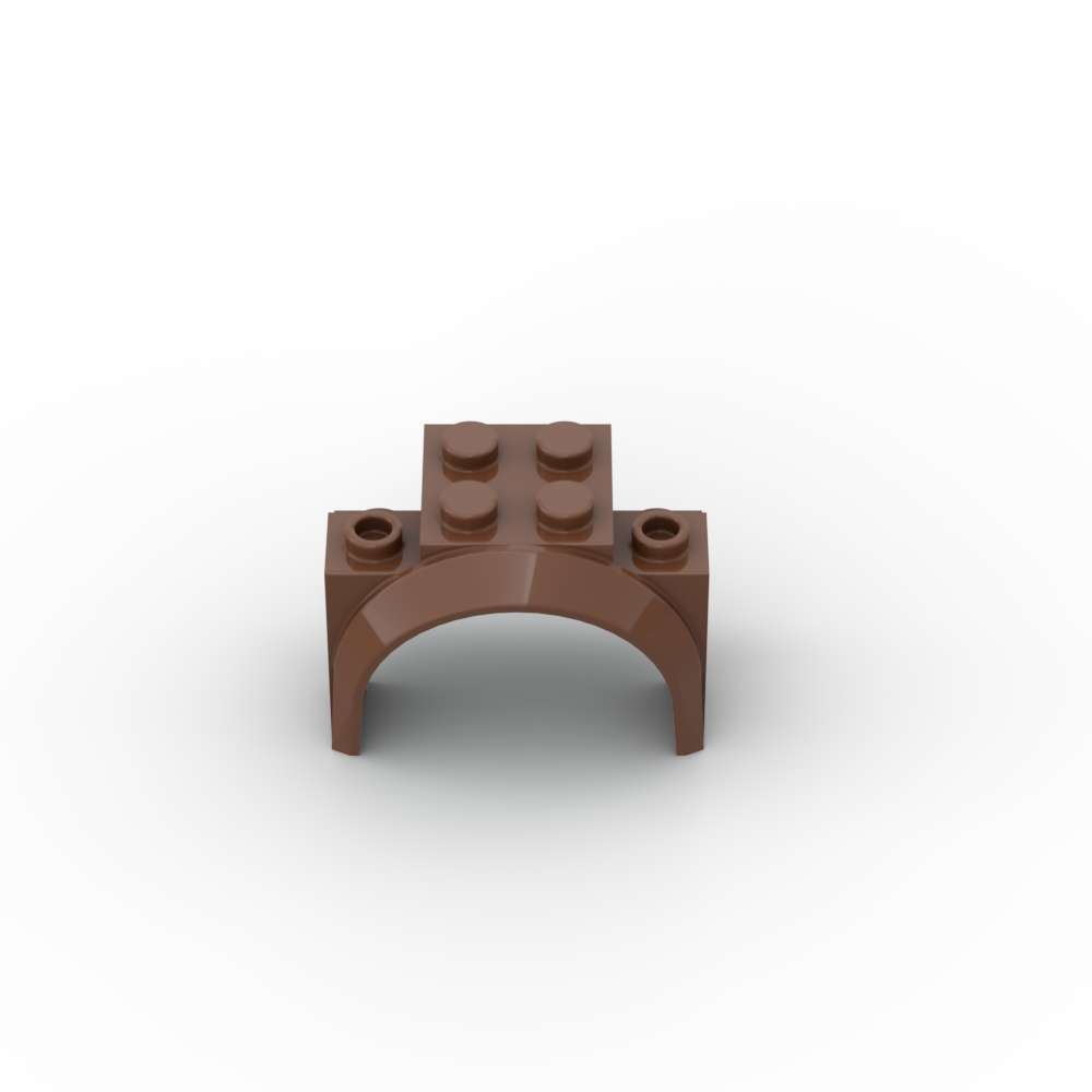 MOC 10PCS 18974 Mudguard Building Blocks Kit With Arch Rounded Vehicle Bricks Particle Puzzle Idea Toys Children Birthday Gifts