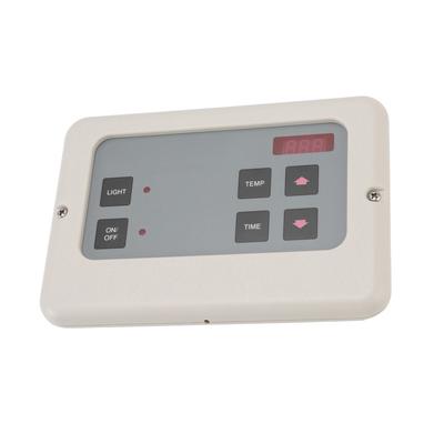 בקר טמפרטורה לחדר סאונה תלייה על הקיר בקר גנרטור אדים רטובים לשימוש ביתי