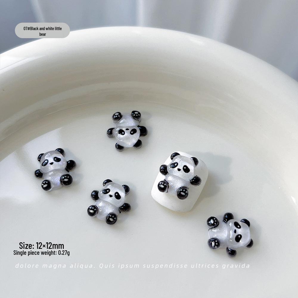 

Милый Дофаминовый Мишка 3D Смола Украшение для Ногтей