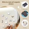 20-Piece Soft Magnetic Refrigerator Magnets - Cross-Border White Ins Style DIY Decorative Stickers