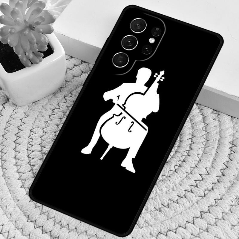 Cool Music Violin C Phone Case for Samsung Galaxy note 10 pro S26 Ultra S23 S24 FE S25 S21 S22 PLUS shockproof Cove