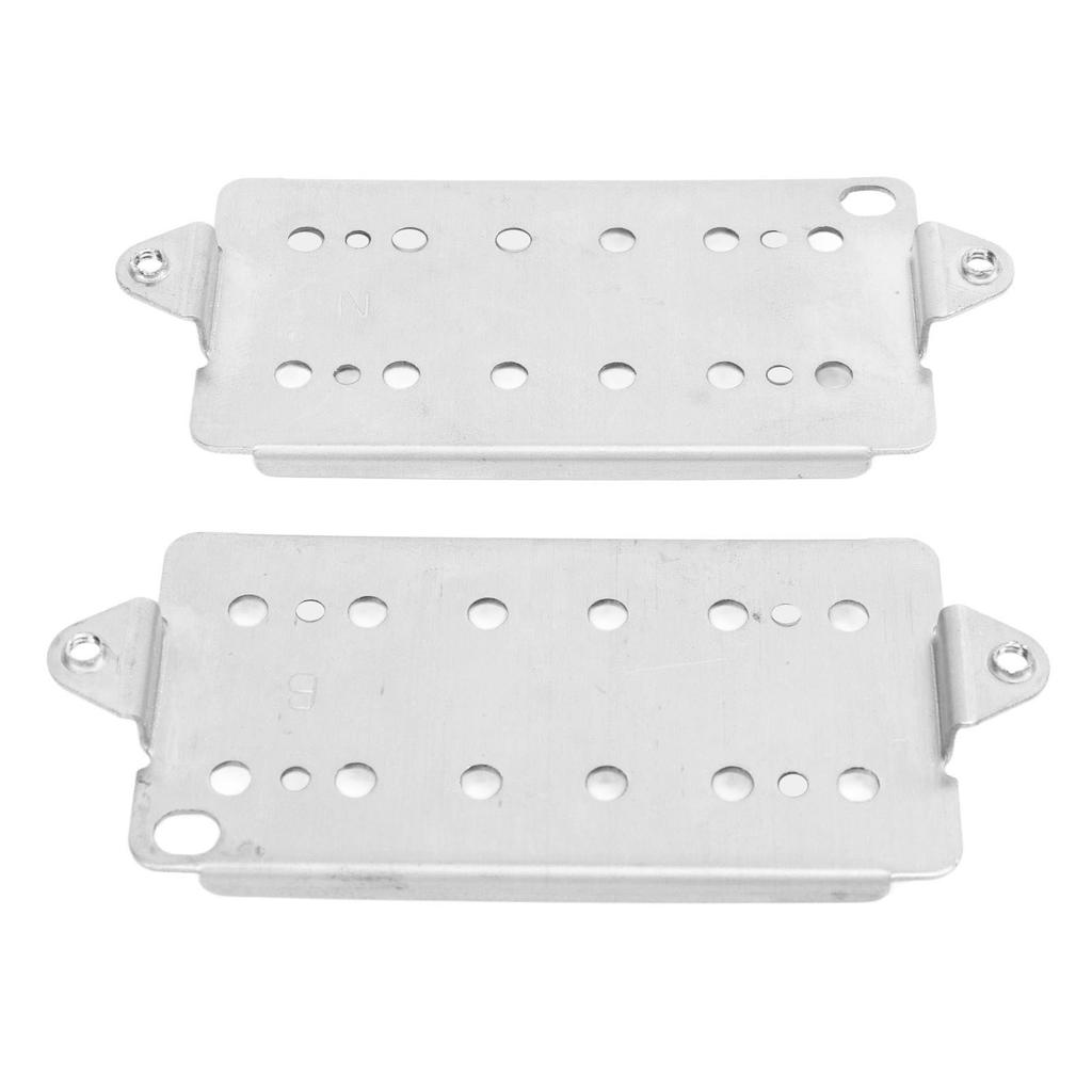 2Pcs Guitar Neck Bridge Pickup Base Plate Robust Exquisite Craftsmanship Pickup Baseplate