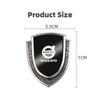 Adesivo Emblema Distintivo Metallo 3D per Parafango Laterale, Cofano, Carrozzeria di Auto Volvo XC60 S90 XC90 S60 XC40 V60 V90 S40 Volvo EX30 C40 Accessori