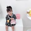 Adorable Children's Bowknot Crossbody Bag Fashionable Floral Design For Girls