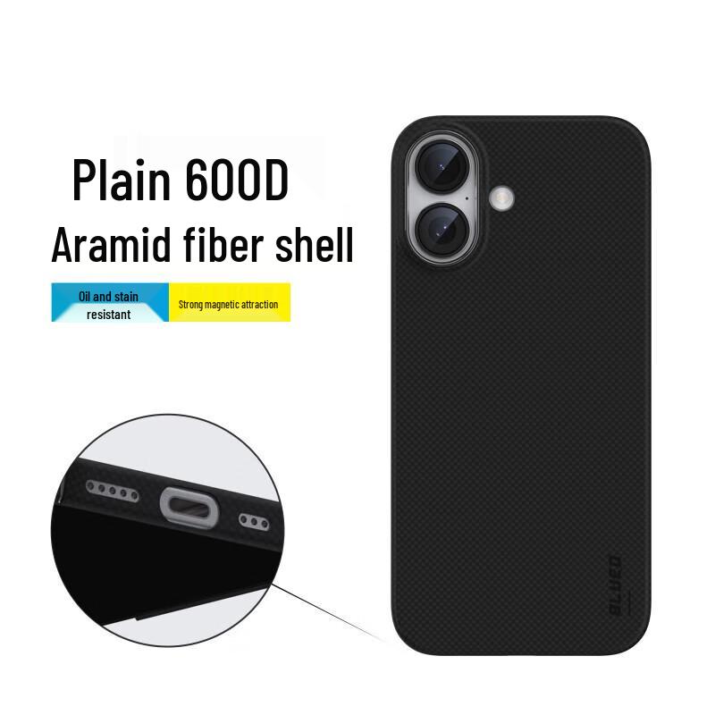 

BLUEO Aramid Fiber Magnetic Case for iPhone 17