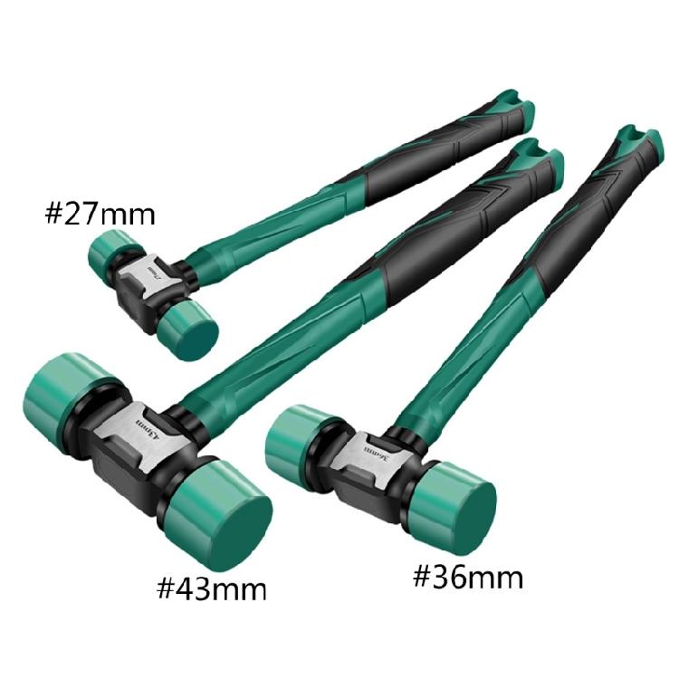 Lightweight Rubber Hammer Tool with Comfortable Grip Handle Ergonomic for Floor Tile Tapping Installation &User Friendly