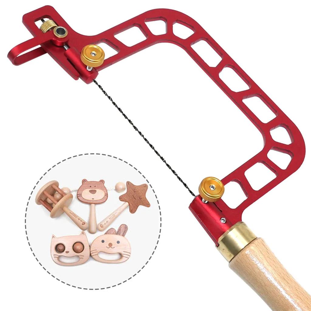 Coping Saw Frame Jewelry Saw Frame Stable Hand Saw Floral Saw for Precision Cutting In Woodworking and Home Renovation