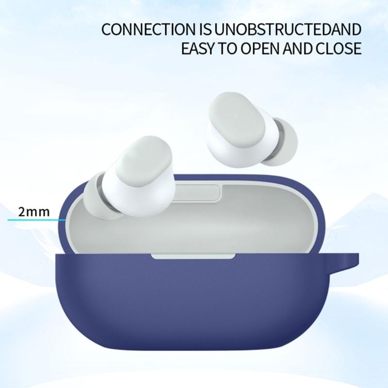 Protective Case for Buds Headphones Accessory Dustproof Silicone Case Cover Waterproof