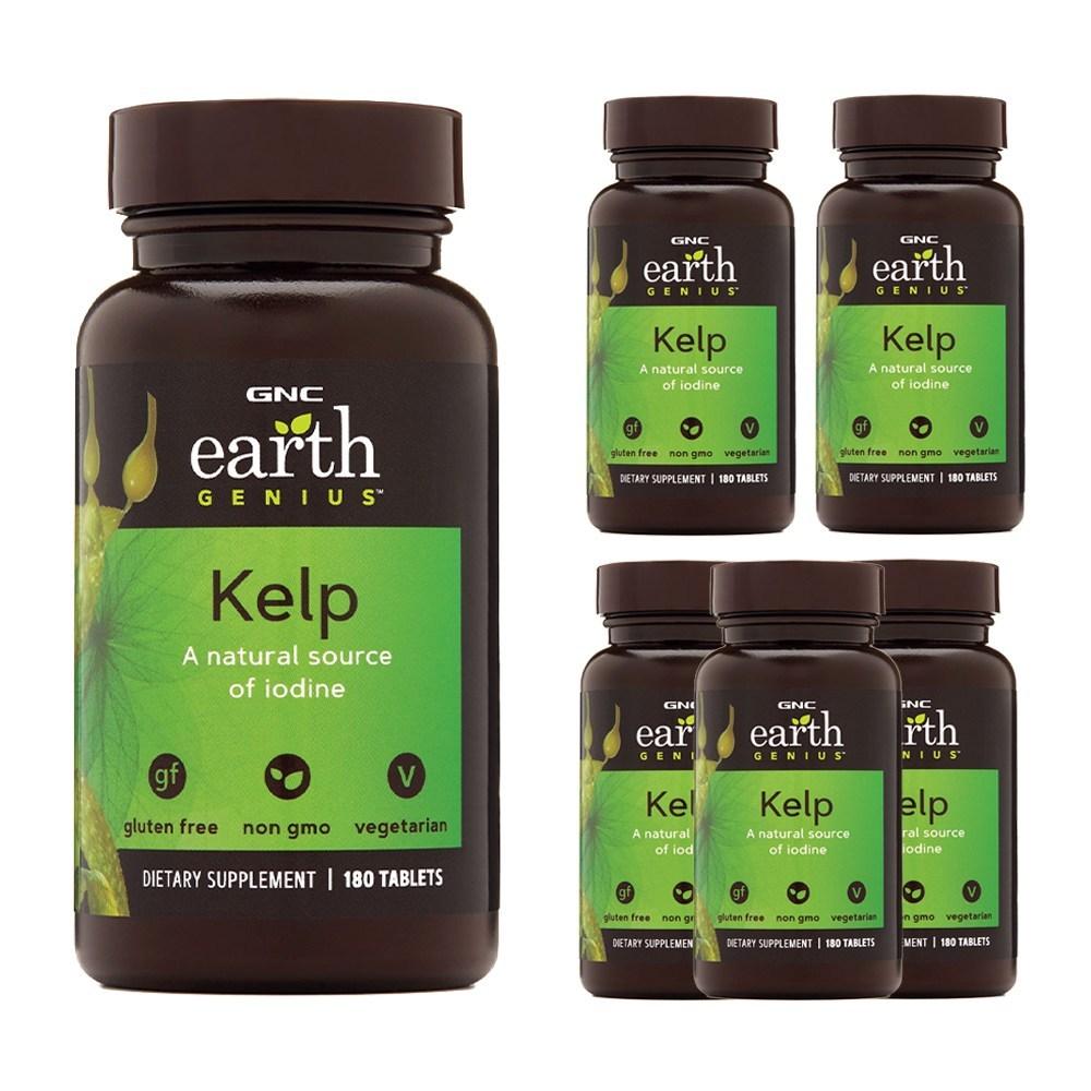 GNC Kelp 180 Tablets - 6 pcs Set