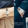 Analog Metal Silver [Clefer] Men's Watch, Waterproof, Band, TE-AM246-WTT