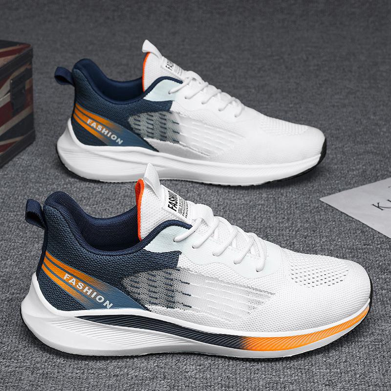 

Тенденция распродажи спортивная мужская обувь модная и универсальная, ее можно носить в любое время года, сетчатая дышащая резиновая подошва нескользящая и износостойкая 39