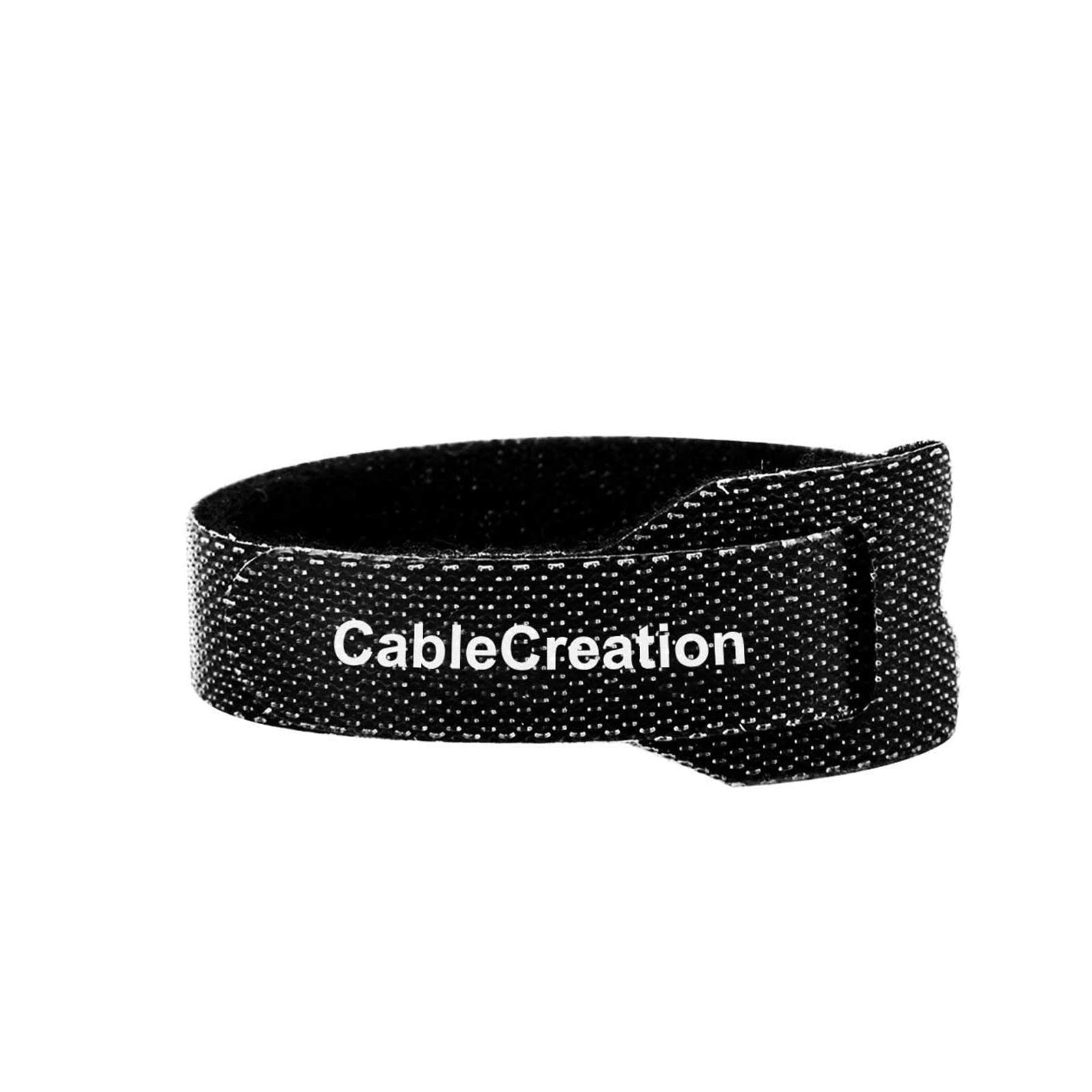 

CableCreation (50-Pack) Reusable Cable Ties, Cable Management Straps, Organizers, and Cord Management, Adjustable Ninone Cable Management Bands,