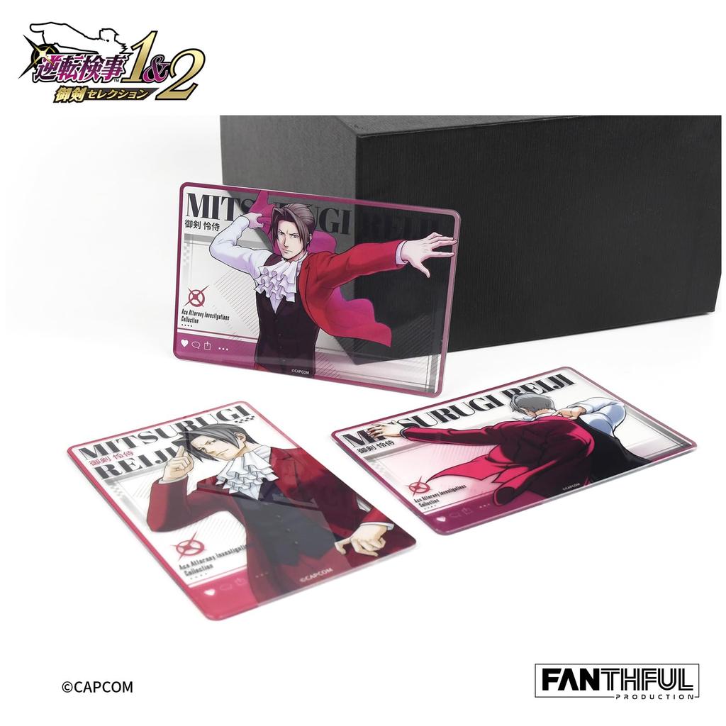 FANTHFUL FP012AAI2025 Acrylic Clear Box of 12 "Ace Investigations" Cards,