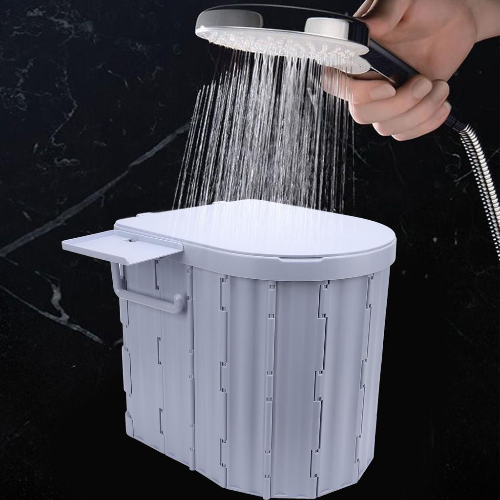 Portable Toilet Large Capacity 150KG Load Bearing Folding Camping Toilet for Travel Road Trip Foldable Toilet Portable Toilet