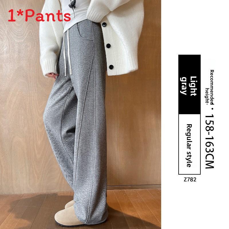 High Waist Trousers For Women With Straight Leg Design For Casual Spring Wear