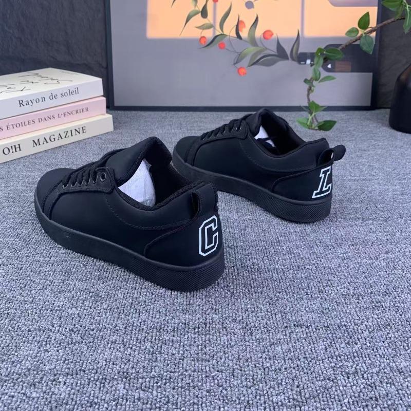 Nya herrskor mode brädskor låga Darth Vader skor herr mjuk sula nätversion casual