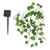 Artificial Garland String Light 10 Ft Faux Cherry Blossom Garland Green Creeper Vine Light 30 LED Lights Battery Operated String Light for Home