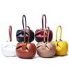 REWELL Women's Genuine Leather Dumpling Wonton Handbag