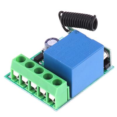 1Ch Kanal Drahtlose Rf Fernbedienung Empfänger Relais Schalter Diy Modul 433Mhz