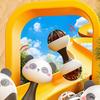 Handheld Baby Cartoon Panda Baby Shaker Toy for Hearing Sensory Stimulation Infant Toy Rattle Panda Shaker