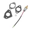 Carburetor Fuel Solenoid Replacement 24 757 45 S with Gaskets For Kohler Command and Courage Engines