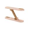 2pcs Stackable Design Shoes Organizer Double-layer Shoes Rack  Dormitory