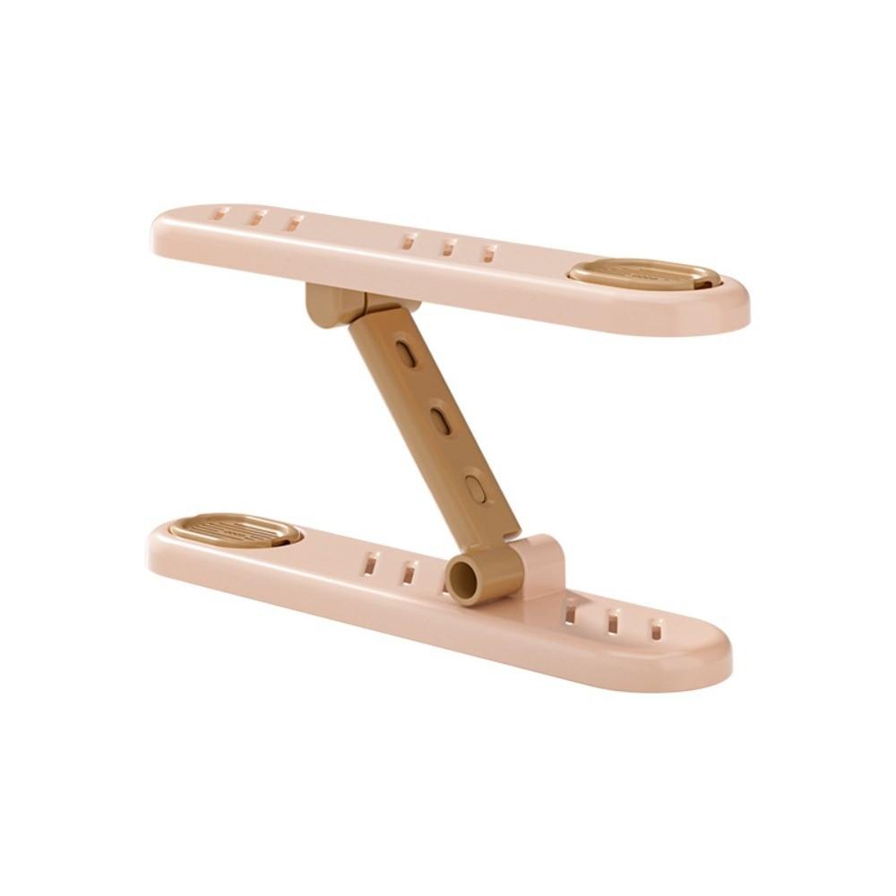 2pcs Stackable Design Shoes Organizer Double-layer Shoes Rack Dormitory