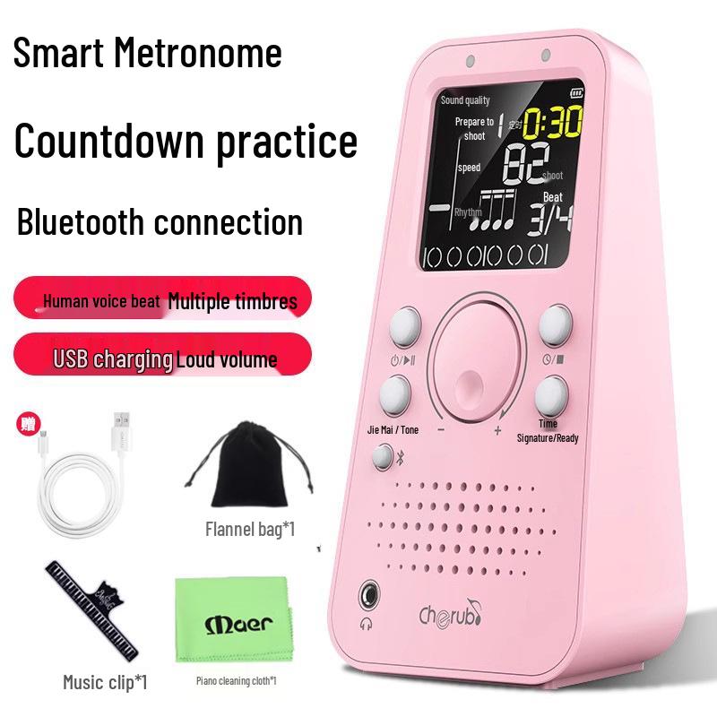 Little Angel WSM-289 Piyano, Gitar, Guzheng ve Davul Ritimleri için Çok Fonksiyonlu Elektronik Metronom.