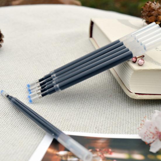 10Pcs 0.5mm Penpoint Gel Ink Pen Refills School Drawing Writing Office Supplies
