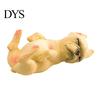 Realistic Animal Model Simulated Sleeping Dog Model, Lying French Bulldog Figurine, Mini Ornament PVC Educational Toy for Toddlers Boys Girls