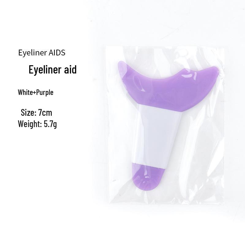 

Multifunctional Silicone Eye Makeup Tool for Eyeliner, Eyeshadow, and Mascara Application