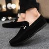 Fashion Sneakers Khaki Slip-on Summer Casual Shoes for Men British Style Vulcanize New In Classic Original Luxury Sale Designer Man Shoe