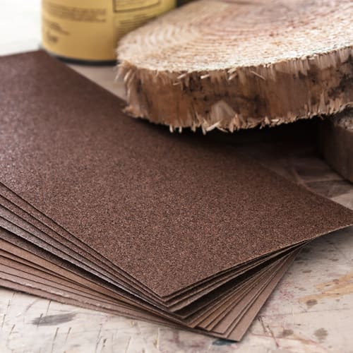 KAKURI Sandpaper Set, 12 Sheets (#80), 93x230mm, for Wood, Metal, Paint, Rust, Deburring, Dirt Removal, Rough Polishing, Base Polishing, and Finishing