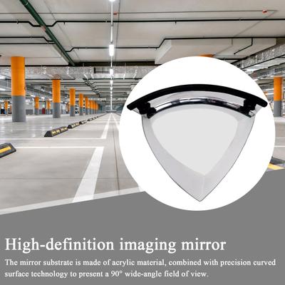 Convex Traffic Mirror Wide-Angle Security Mirror For Traffic Non-reflective Security Supplies For Retail Store Bedroom Home