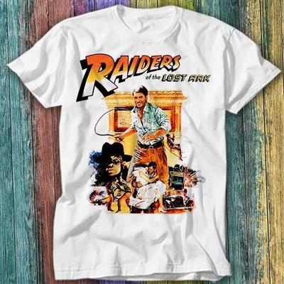 Raiders Of The Lost Ark Indiana Jones Movie T  Top Tee 339 Unisex Shirt Cotton Oversize Large Size