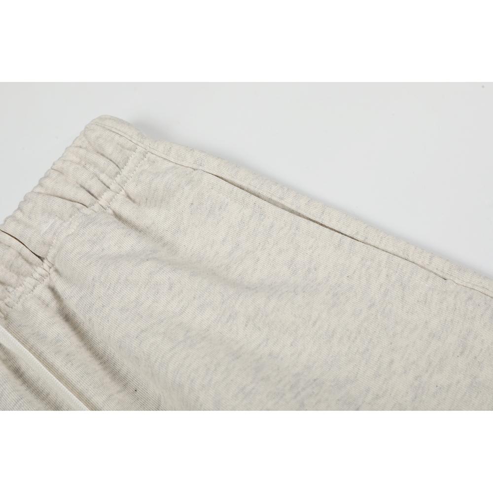 Fear of God Essentials Roter Buchstabenaufdruck Schweißshorts Unisex Locker Baumwolle Kordelzug Elastische Taille Lässige Sportshorts