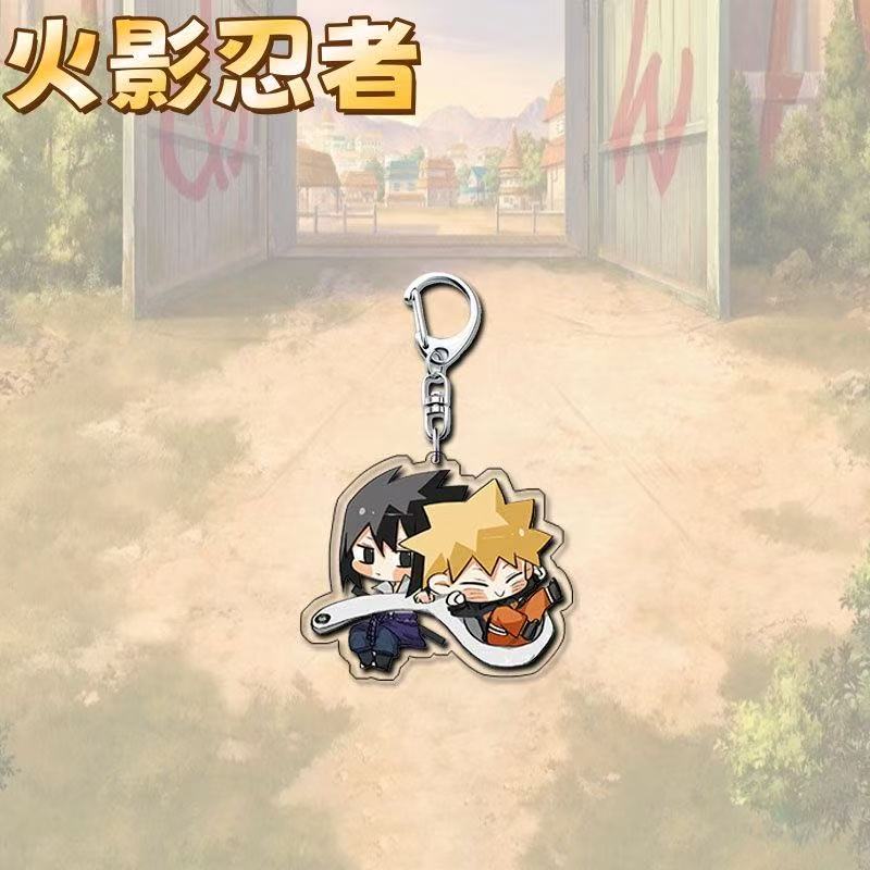 

Аксессуары для акриловых брелоков Аниме Наруто Брелок для ключей с рисунком из мультфильма Узумаки Наруто S