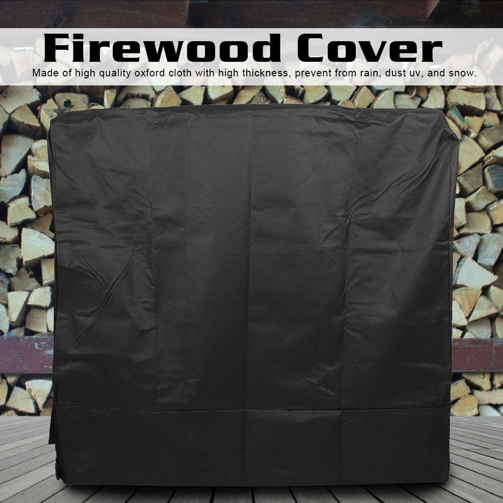 Outdoor Garden Patio Rain Proof Wind Proof Oxford Cloth Firewood Log Cover Protection