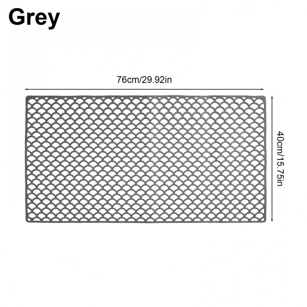 Design Elegant Covoraș Mare de Chiuvetă din Silicon 29 92x15 7 cu Caracteristici de Stabilitate