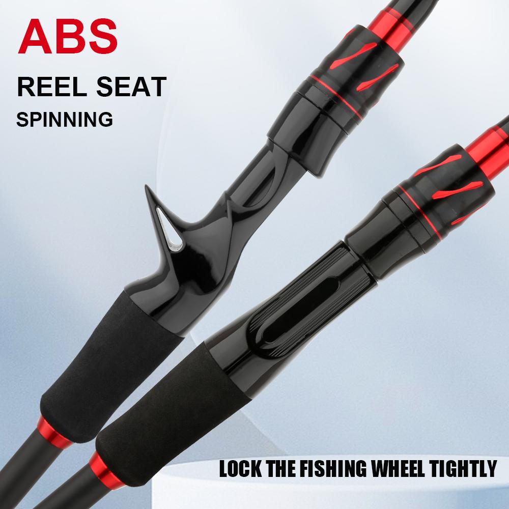 Carbon fiber fishing rod 1.8m 2.1m 5 Speed Casting 4 Speed Spinning Rod Ultralight Carbon Fiber Fishing Rod for Freshwater Travel