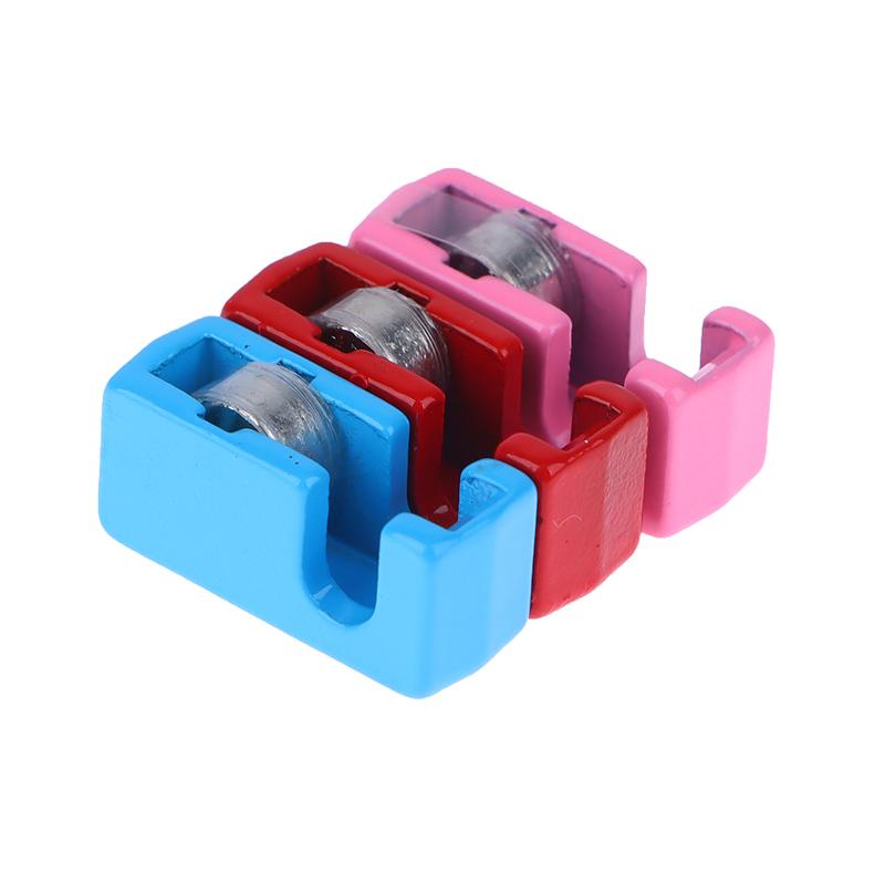 1/12 Dollhouse Tape Dispenser Dolls House Mini Tape Cutter Dollhouse Stationery Decor Office School Pretend Play Toy